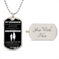 My Grandson Dogtag | Just Believe In Yourself (Stainless) | Luxury Dog Tag
