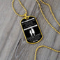My Grandson Dogtag | Just Believe In Yourself (Stainless) | Luxury Dog Tag