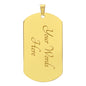 My Grandson Dogtag | Just Believe In Yourself (Stainless) | Luxury Dog Tag