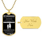 My Grandson Dogtag | Just Believe In Yourself (Stainless) | Luxury Dog Tag