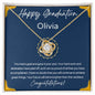 Personalize Her Graduation (Blue) | You Gave It Your Soul (Love Knot)