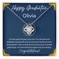 Personalize Her Graduation (Blue) | You Gave It Your Soul (Love Knot)