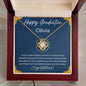 Personalize Her Graduation (Blue) | You Gave It Your Soul (Love Knot)