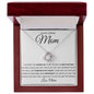 To My Loving Mom | I Am Who You Raised Me To Be - Personalized (Love Knot)