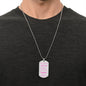 To My Daughter (Pink) | Never Forget | Luxury Dog Tag