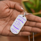 To My Daughter | Never Forget I Love You, Love Dad | Luxury Dog Tag
