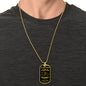 To My Son DogTag | Never Forget (Gold) | Luxury Dog Tag