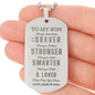 To My Son | Always Remember, Love Mom & Dad (Dog Tag)