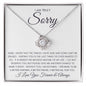 Babe I'm Sorry (In White) | (Love Knot)