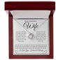 To My Wonderful Wife (In White) | I Had You and You Had Me (Love Knot)