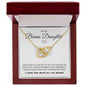 My Bonus Daughter | The Gift Of You - Interlocking Hearts Necklace