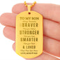 To My Son | Always Remember, Love Mom & Dad (Dog Tag)
