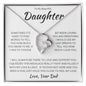 Daughter (White) | Hard To Find The Words, Squeezed This Necklace (Forever Love)