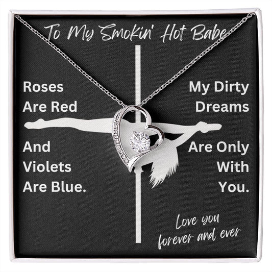 Smokin' Hot Babe (In Black) | My Dirty Thoughts Revolve Around You (Forever Love)