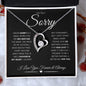 Sorry Is A Small Word (In Black) | (Forever Love)