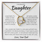 Daughter (White) | Hard To Find The Words, Squeezed This Necklace (Forever Love)