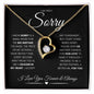 Sorry Is A Small Word (In Black) | (Forever Love)