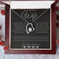 To My Wife - Forever Love - First Kiss Necklace