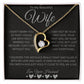 To My Wife - Forever Love - First Kiss Necklace