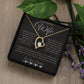 To My Wife - Forever Love - First Kiss Necklace