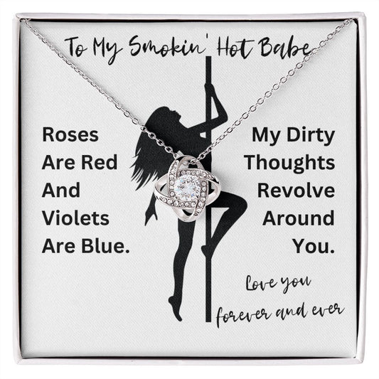 Smokin' Hot Babe (In White)| My Dirty Thoughts Revolve Around You